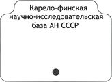 Академия наук СССР. Карело-финская научно-исследоват. база АН СССР