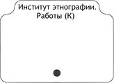 Институт этнографии. Работы (К)