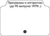 Программы и алгоритмы (до 95 выпуска 1979г.)