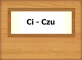 Ci - Czu