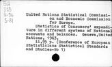 United Nations. Statistical Comission snd Economic Comission for Europe