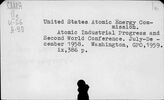 United States. Atomic energy comission