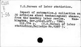 United States. Bureau of labour statistics