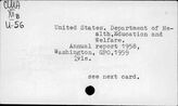 United States. Department of Health, Education and Welfare