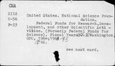 United States. National Science Foundation
