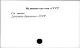 Валютная система. СССР