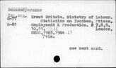 Великобритания. Экономика, 1945. Статистика