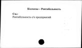 Колхозы. СССР. Рентабельность