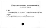 Совхозы. СССР. Связь с торговыми и промышленными предприятиями