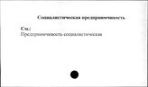 Социалистическая предприимчивость