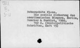 Страхование социальное. Соединенные Штаты Америки