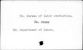 US. Bureau of Labor…