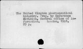 Великобритания. Фармацевтическая промышленность
