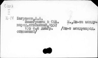 США. Население