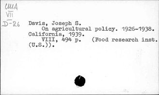 США. История сельского хозяйства