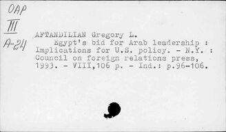 США. Внешняя политика (книги на иностранных языках). Общие вопросы (издания с 1991 года)