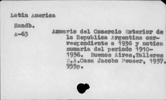 Аргентина. Торговля