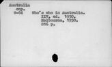 Австралия. Персоналии