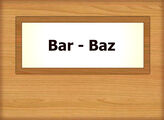 Bar – Baz