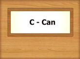C – Can