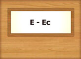 E – Ec