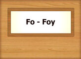 Fo – Foy