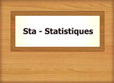 Sta – Statistiques