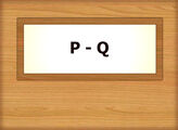 P - Q