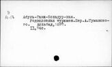 Средняя Азия и Казахстан. Туркменистан
