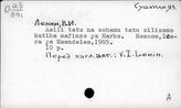 Ленин В.И. (книги на вост. яз.). Суахили