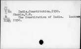 India. Constitution