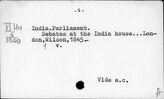 India. Parliament