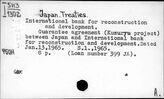 Japan. Treaties …