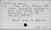 UN. Treaty series