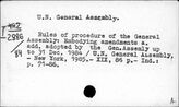UN. General Assembly