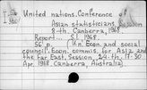 UN. Conference …
