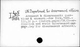 UN. Department …