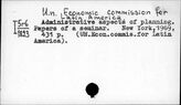 UN. Economic commission for Latin America