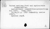 UN. Food and agriculture organization