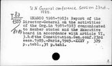 UN. General conference