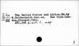 The United State and Africa