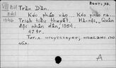 Вьетнамский яз. Trần Dần