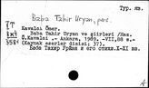 Турецкий яз. B