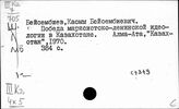 Казахстан. Образование СССР. Разрешение национального вопроса