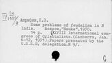 28-й Международный конгресс ориенталистов. Канберра. 1971