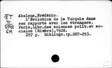 Турция. Общие работы по истории. На западных языках